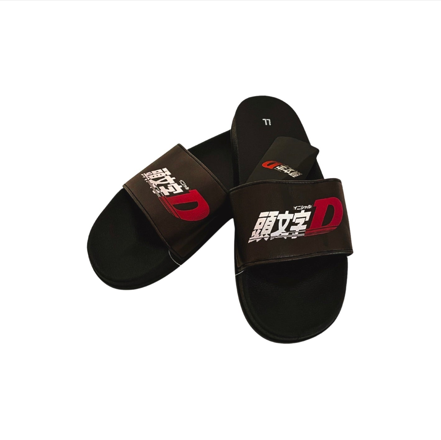 Initial D Logo Sandals - Otonagai Paradise